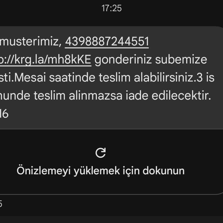 Aras Kargo Dağıtıma Çıkmadan Şubeden Al Yoksa İade Ederiz SMS İ Atıyor