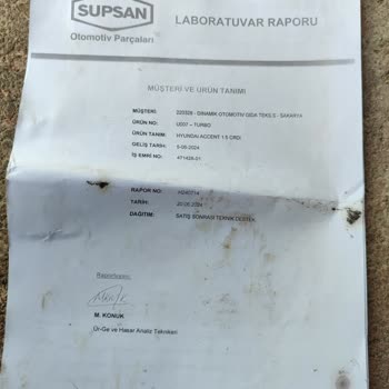 Supsan Otomotiv Test Anında Patlayan Turbo...