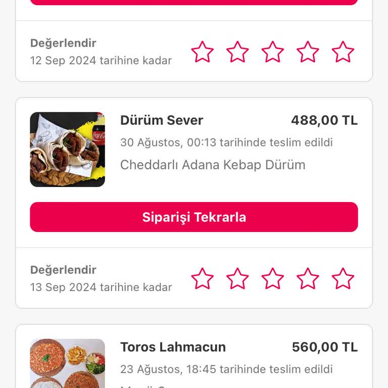 Yemek Sepeti Sorunumun Çözülmesini Talep Ediyorum