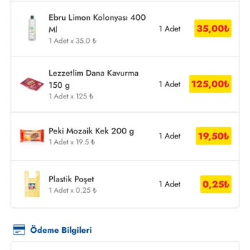 Şok Marketler Eksik Ürün Ve Eksik Gramajlı Ürün Teslimatı Hk