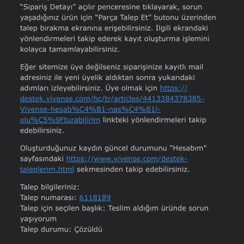 Vivense Pişmanlığı! Muhatap Bulamıyorum!
