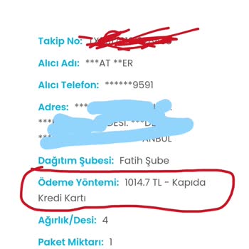 Tudors Ve Kargoist Kapıda Kredi Kartı İle Ödemede Nakit Talep Ediyor