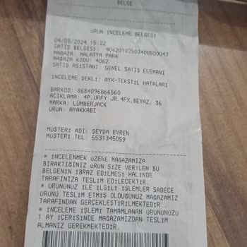 FLO Ayakkabı Garantiye Giden Ayakkabı