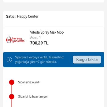 Vodafone Her Şey Yanımda İade Sorunu İadem Yapılmadı