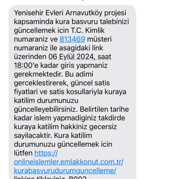 Emlak Konut Yenişehir Evleri Arnavutköy