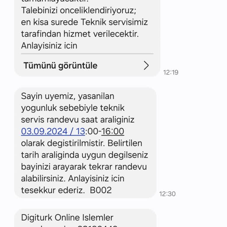 Digiturk Kocaeli Yamankaya Bayi Kuruluma Gelmiyor