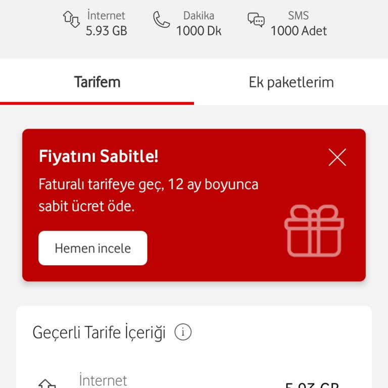 Vodafone Paket Ücretlerindeki Ani Artış Ve Memnuniyetsizlik