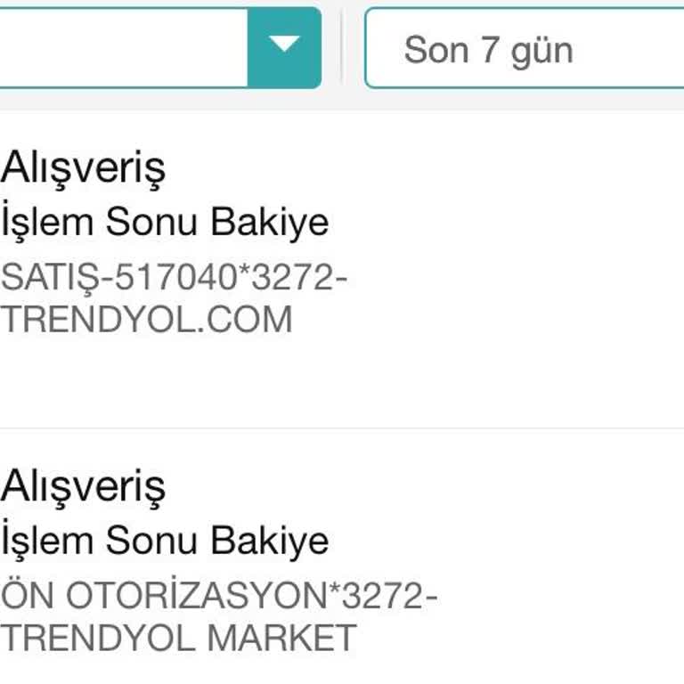 Trendyol Habersiz Para Çekiyor
