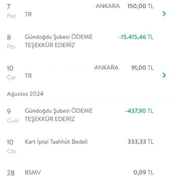 TEB Haksız Bir Şekilde Kart İptal Taahhüt Bedeli Almaya Çalışıyor.