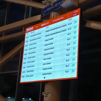 Cesur Bingöl Turizm Sürekli Değişen Otobüs Saatleri İle Mağduriyet Yaşıyoruz