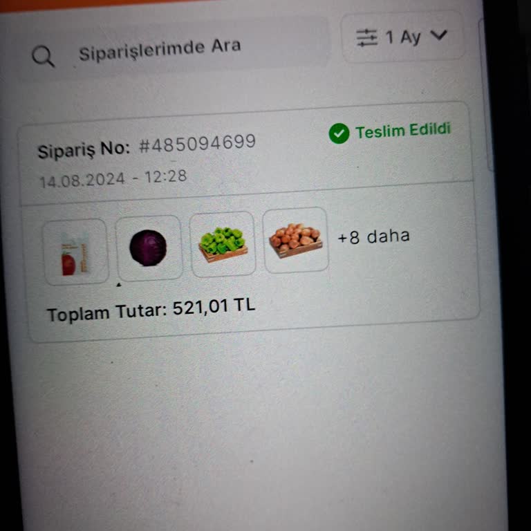 Migros Sanal Market Alışveriş