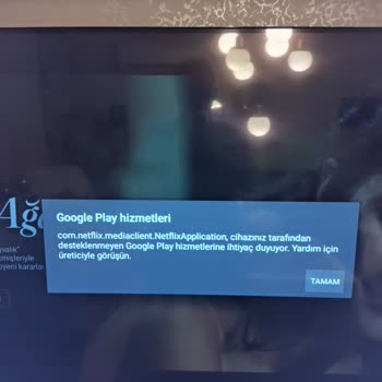 Axen TV'de Netflix Sorunu Güncelleme Sonrası Erişim Problemi