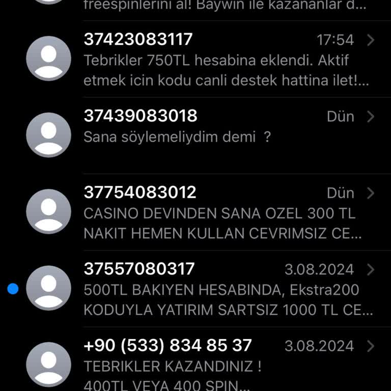 Sürekli Gelen Bahis Mesajlarından Bıktım