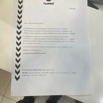 Hummel Ürünüm Rank Attı
