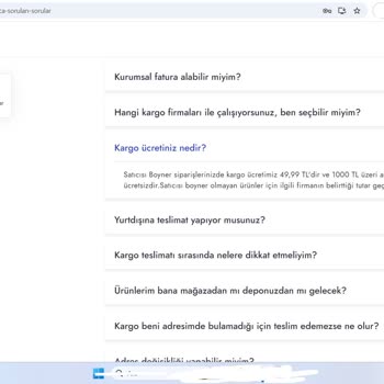 Boyner Firmasının Kargo Karmaşası (İstenmemesi Gereken Kargo Ücreti)