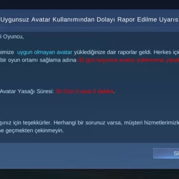 Mobile Legends Haksız Ve Mantıksız Ceza
