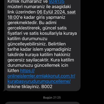 Emlak Konut GYO Emlak Konuttan Gelen Mesaj!