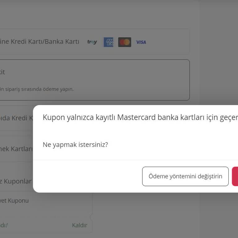 Yemek Sepeti Kupon Kullanımında Yaşanan Sorunlar