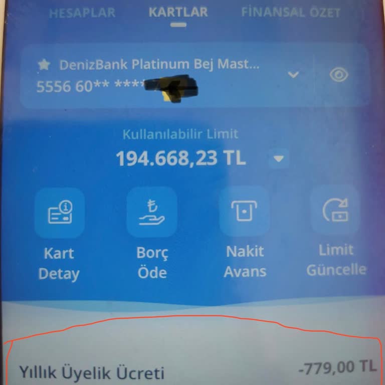 Denizbank Platinum Kart Aidatı Sorunu Ve Yanıltıcı Bilgilendirme