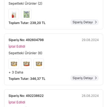 Migros Siparişimi Bilgim Olmadan İptal Ettiler