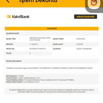VakıfBank Kazandıran Tarife Ücret Kesiyor