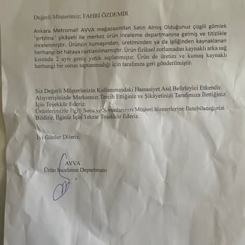 Avva Gömlek İlk Giyimde Yırtıldı Ve Mağduriyet Yaşandı