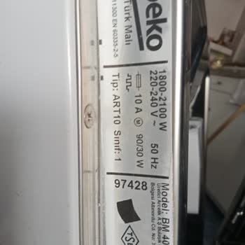 Beko Bulaşık Makinesi Her Yıkamadan Sonra Köpük Bırakıyor