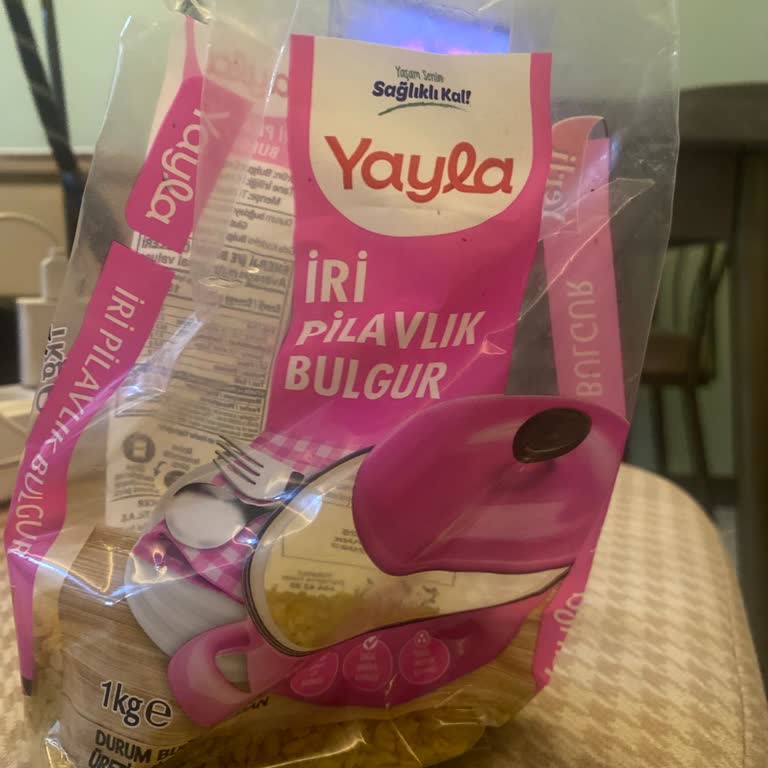 Yayla Bakliyat Yayla Bulgurdan Gelen Oyun Hamuru Kokusu?