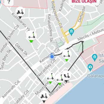 Martı Scooter Sözde Kırmızı Park Yasağı Alanı!