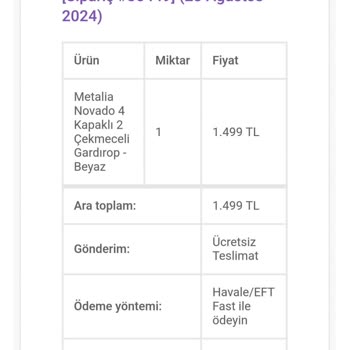 Duru Avm (Giresun) Sipariş Verildi Ama Kargoya Verilmedi: Müşteri Hizmetleri Yok