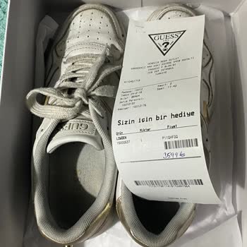 Guess Spor Ayakkabı Kullanıcı Hatası İddiası Ve Geri Dönüş Yapılmaması
