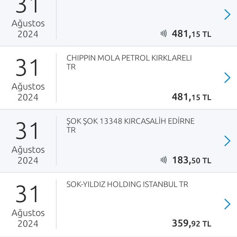 Opet Mola 2 Defa Kredi Kartı Çekim