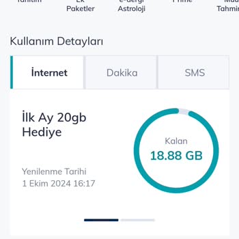 Türk Telekom Aşımsız Prime Güçlü Yeni 30 GB Paketi