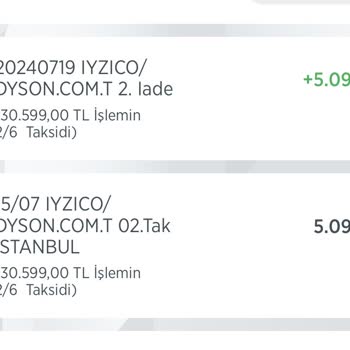 Dyson İndirimli Hediyeli Siparişimi İptal Etti