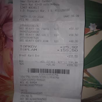 Kocaeli 41 AVM Gratis Kasa Personelinin Kaba Ve Saygısız Davranışı