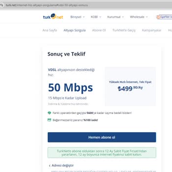 Turkcell Superonline Hız Problemi ve Müşteri Hizmetleri Sorunu