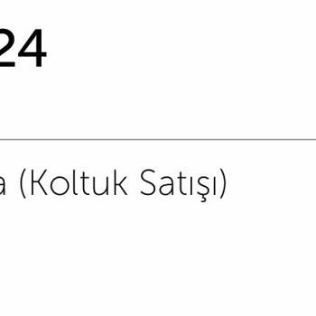 Türk Hava Yolları Koltuk Mağduriyeti