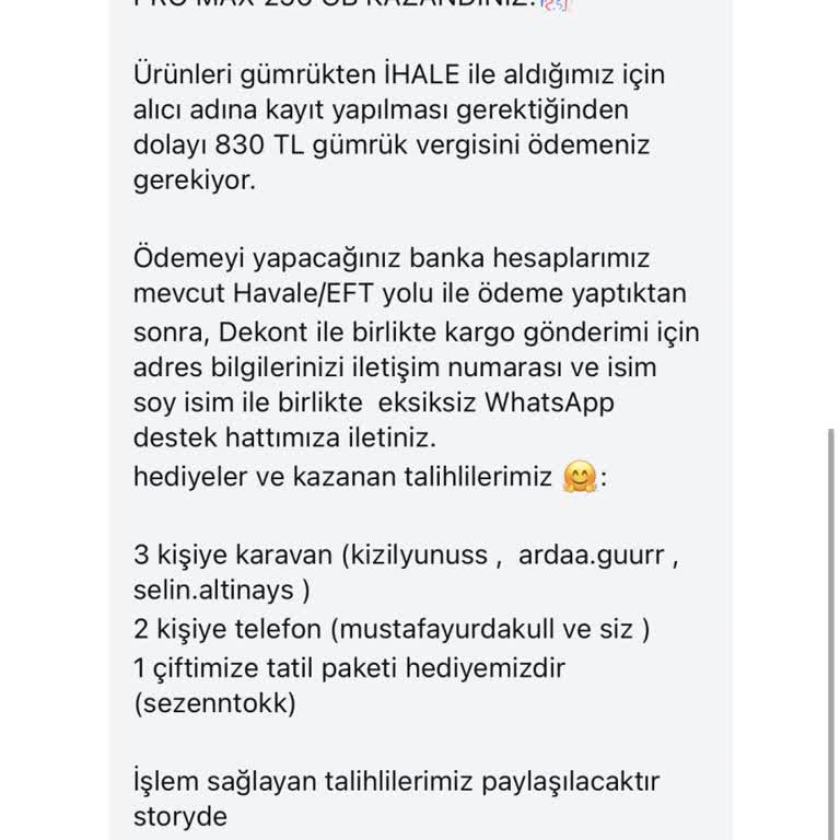 Elsanur Karavan Instagram'da Sahte Çekiliş İddiası: Elsanur Karavan
