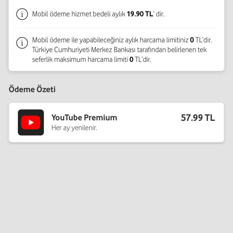 Vodafone Red Kampanyası Mağduriyeti: Youtube Premium Üyeliği Sorunu