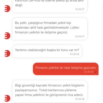 Ticket Restaurant Myedenred QR Ödeme Hata Veriyor