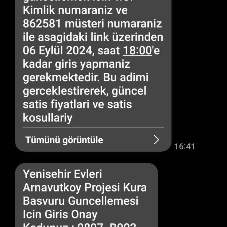 Emlak Konut Yenişehir Evleri Kura Güncelleme