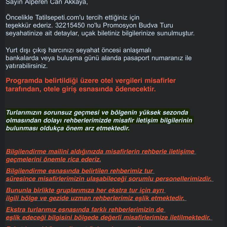 Tatilsepeti Turu Son Gece İptal Etti