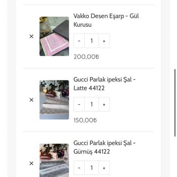 Organic Scarfs Organic Scarf Yanlış Ürün Gönderip Değişim Ücreti İstiyor