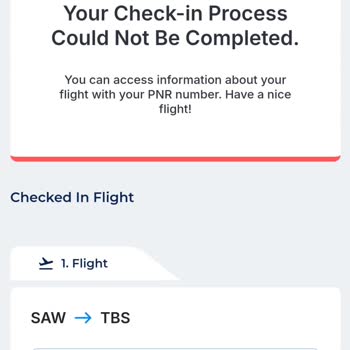 Ajet Check-in Problemi Mağduriyeti