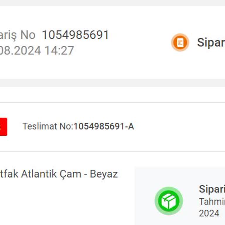 Koçtaş Siparişin Gecikmesi Ve Acilen Teslimat
