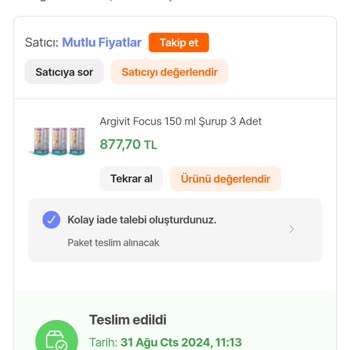 Argivit Şişesi Açıldığında Köpürdü