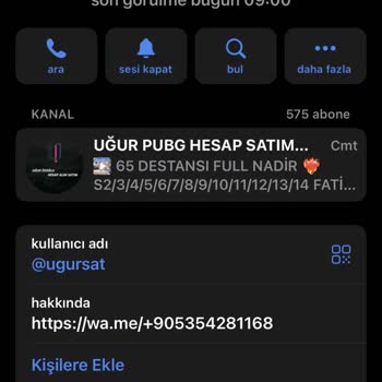Telegram PUBG Hesap Alım Satımında Yaşanan Sorunlar