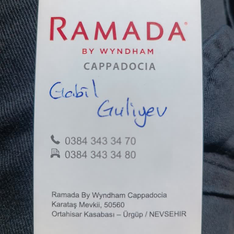 Ramada by Wyndham Cappadocia Gece Boyunca Gürültü Ve İlgisiz Yönetim