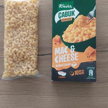 Knorr Mac&Cheese İçinden Peynir Sosu Çıkmadı.