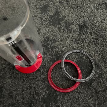 Dyson V15 Hazne Lastiği Yerinden Çıktı